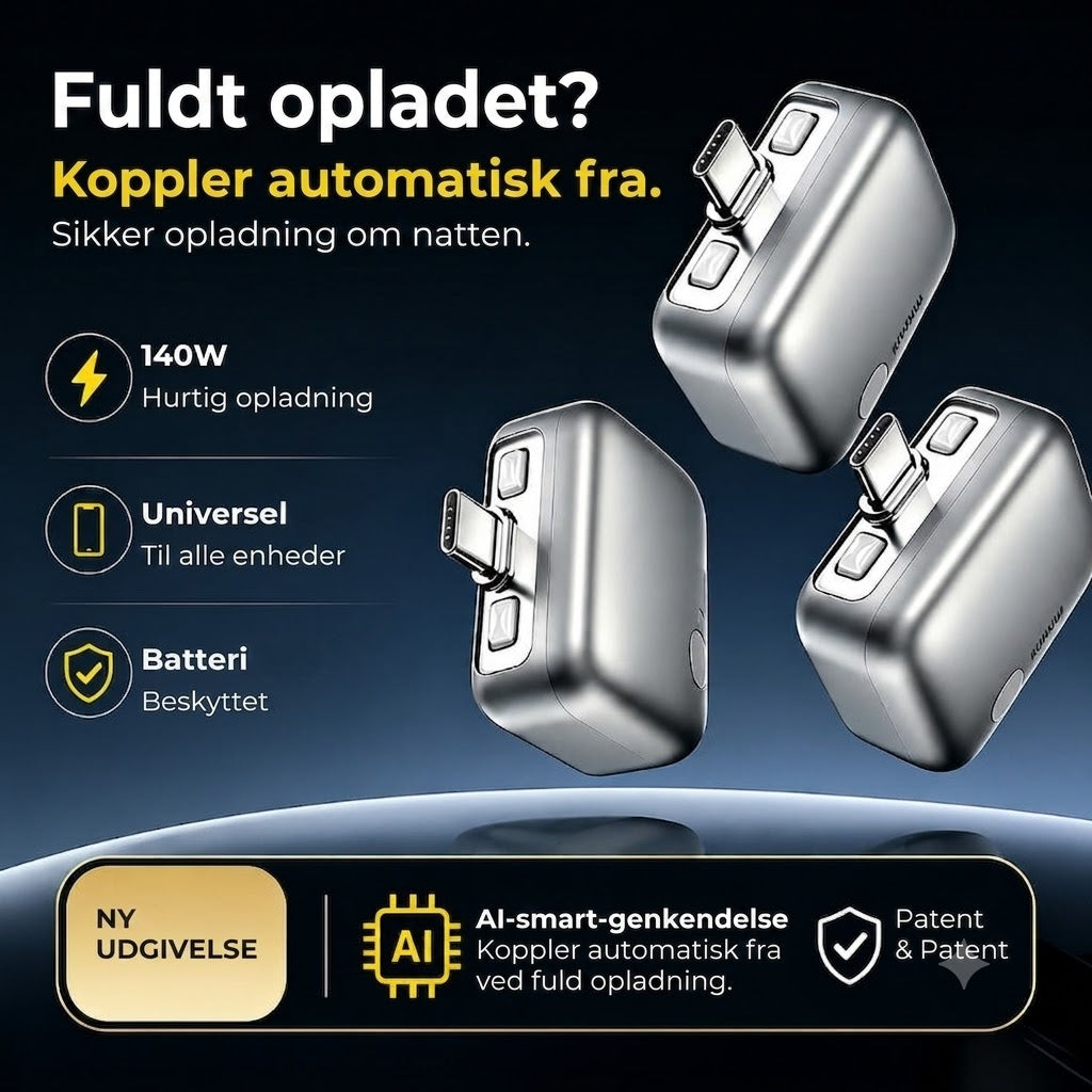 Automatisk Slukning af Oplader | Beskyttelse mod overopladning