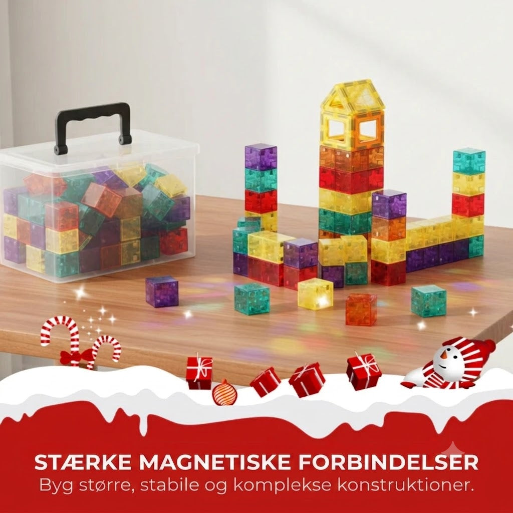 Magnetisk byggelegetøj til børn