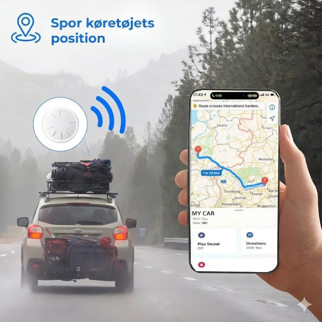 Magnetisk GPS-sporingsenhed