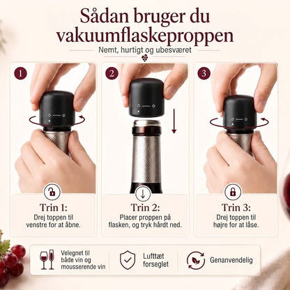 Flaskeprop til vin og champagne