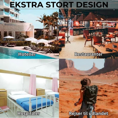 Sikrere engangs-toiletsædecovers (skridfaste) – 10 stk.