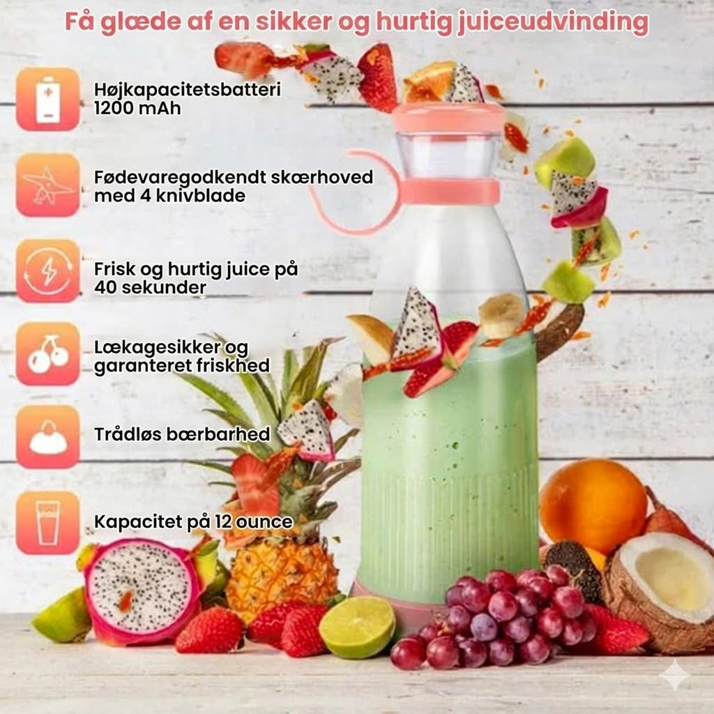⚡ Bestsælgende bærbar juicer / Mini-blender