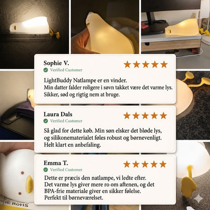 LightBuddy™ Natlampe – Blødt lys til rolige nætter