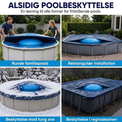 ❄️ Vinterpude til Pool | Reducerer Is-tryk & Forhindrer Vandansamling ✨