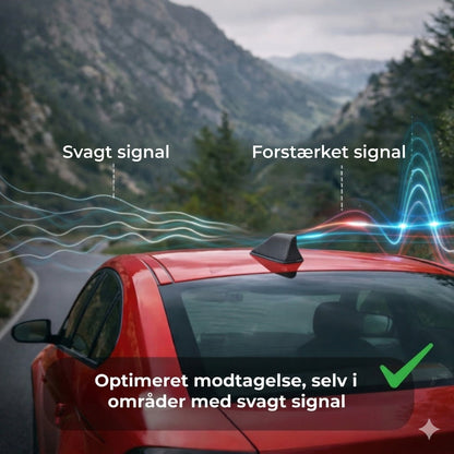 Shark-antenneforstærker til bil – overlegen radiomodtagelse