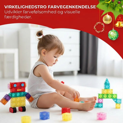 Magnetisk byggelegetøj til børn