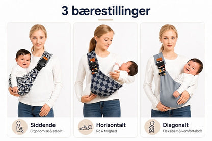 EasyHug™ – Ergonomisk bærekomfort til dig og dit barn
