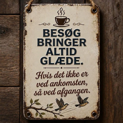 Nostalgisk Velkomsskilt