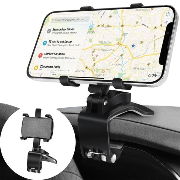 360° Mobilholder til bilens instrumentbræt