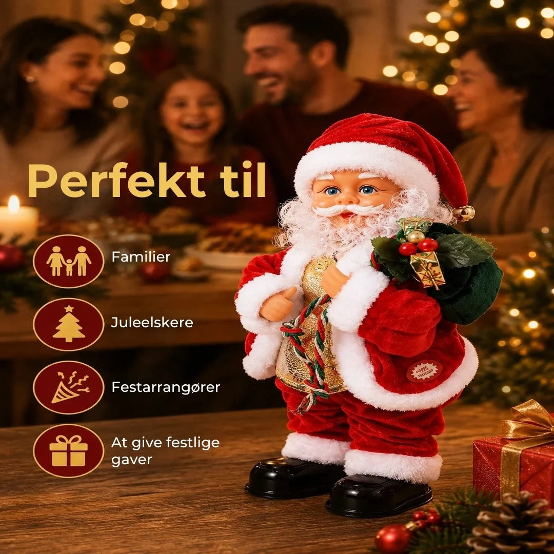 Dansende Julemand med Musik