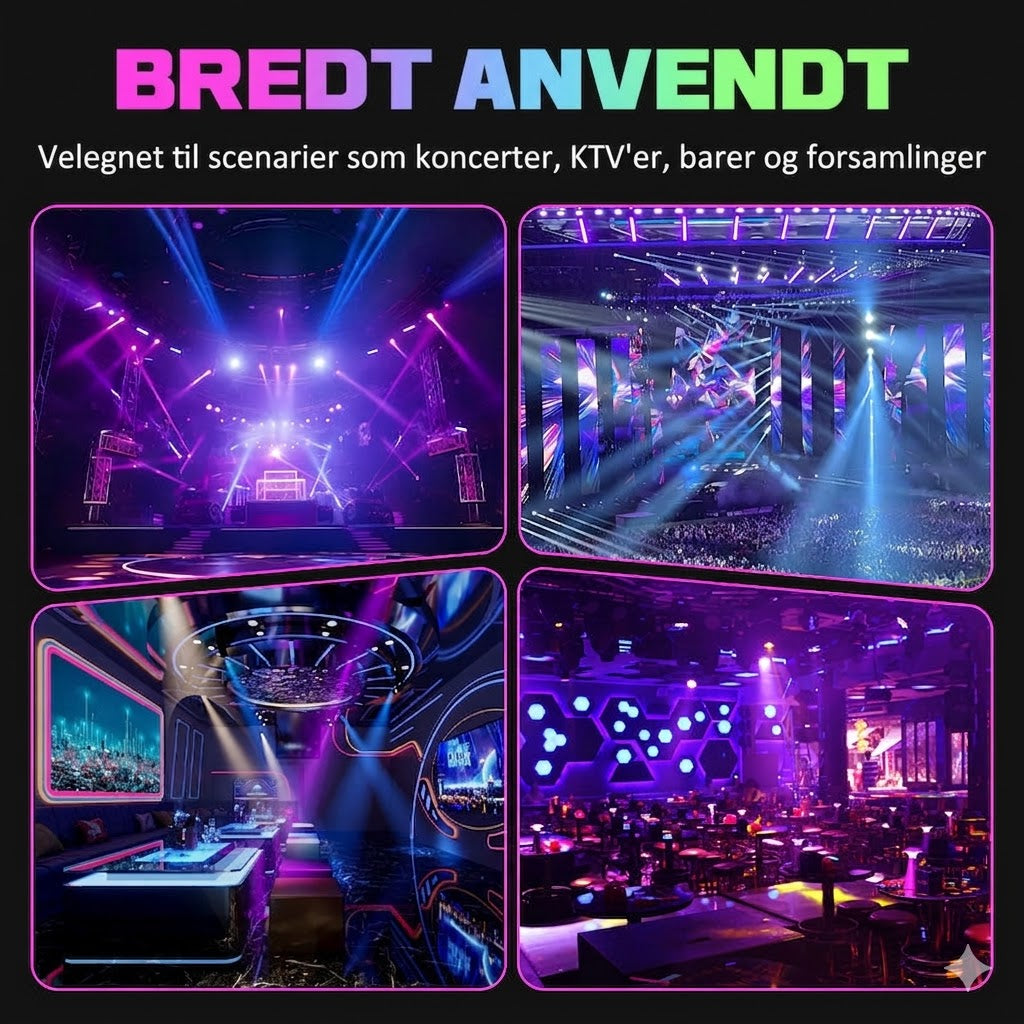 ✨ 60% rabat – Tidsbegrænset tilbud! ⏰ Multi-stråle LED-stemningsbelysning