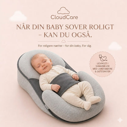 CloudCare™ Ergonomisk babypude med hældning