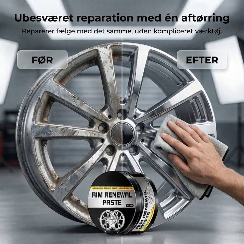 Hurtigtvirkende hjulrenoveringspasta