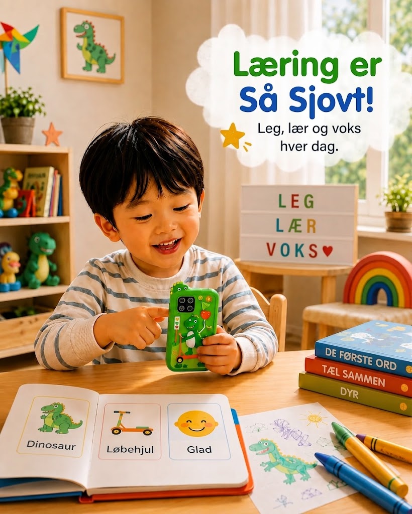 ChatterBright – Læringstelefon til børn