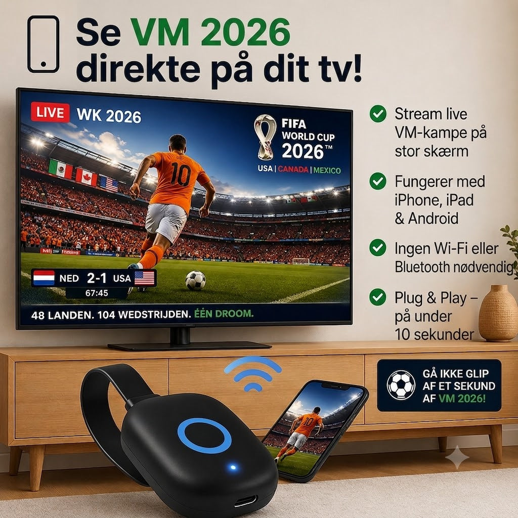 AirBeam™ - Trådløs 4K Screen Mirroring-adapter