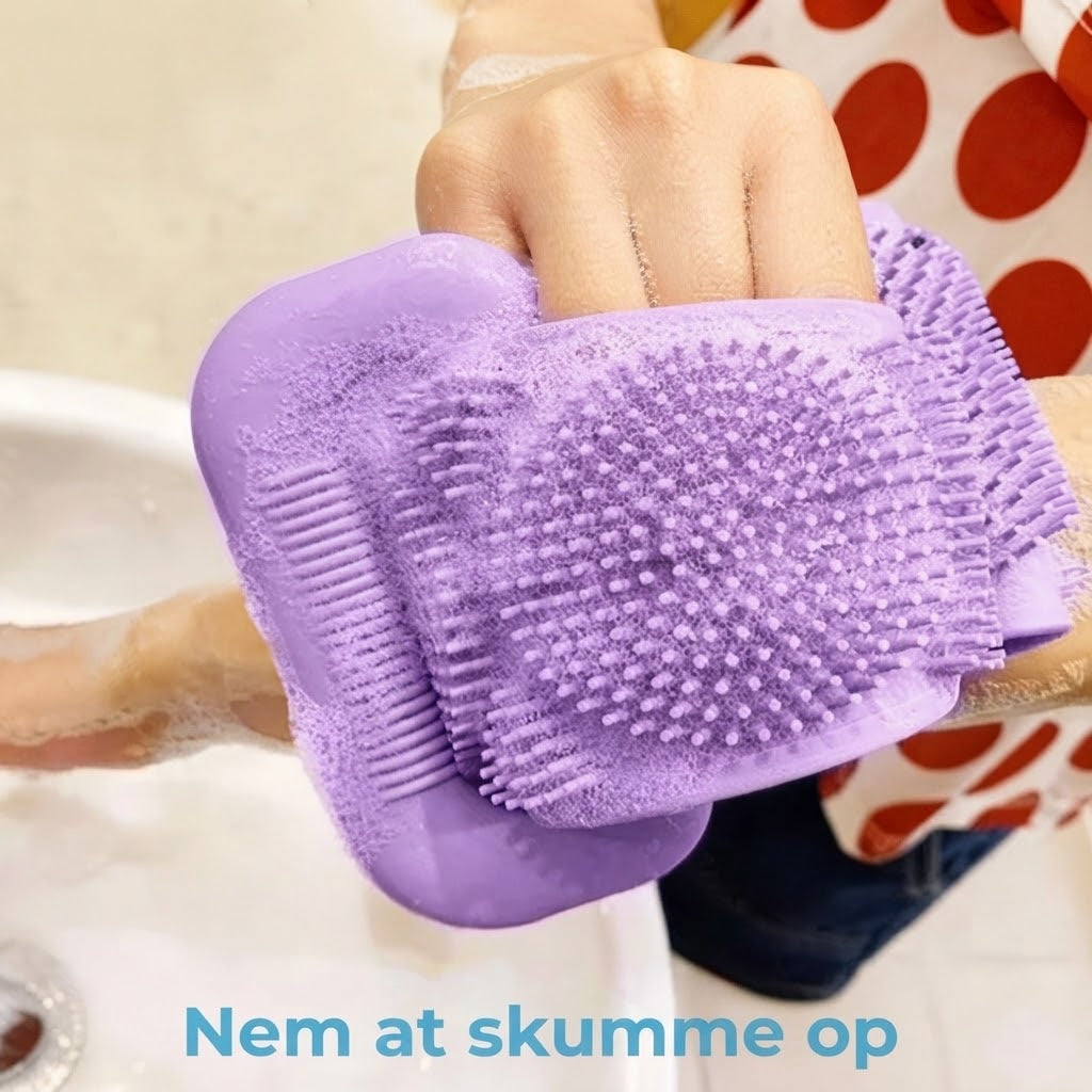 Silikone Ryggskrubber
