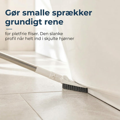 Udtrækkelig fugebørste