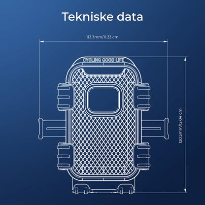 Universel telefonholder til knallert/cykel