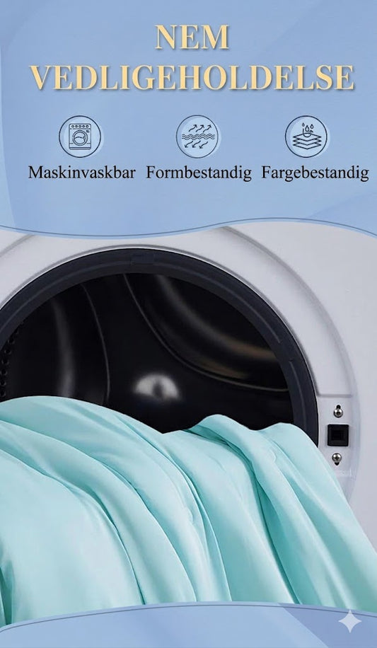 【Direkte fra fabrikken】❄️ Luksus 4-delt sengetøj i højkvalitets fløjl 💕 Komfortabelt og åndbart