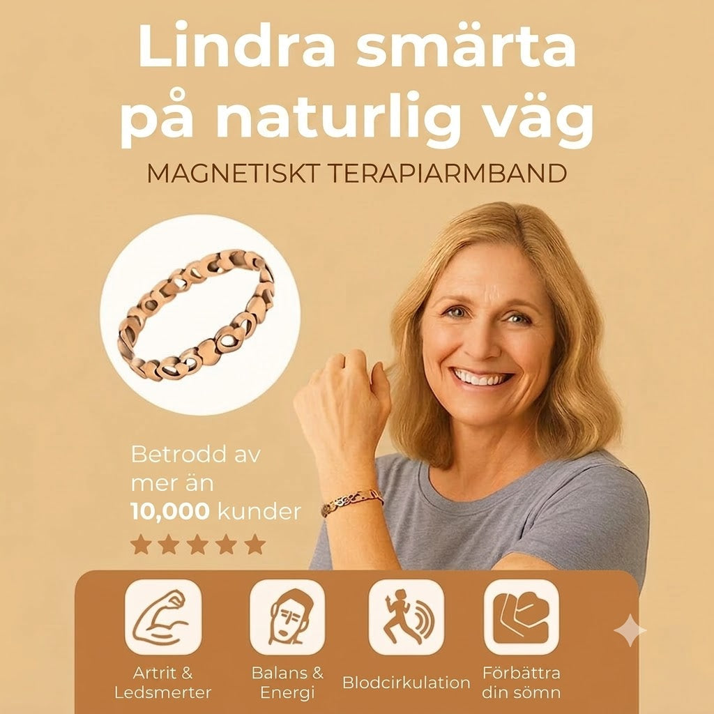 VitalFlow™ kobberarmbånd