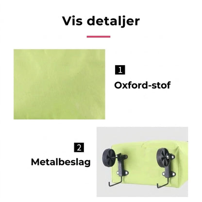 Sammenklappelig indkøbsvogn