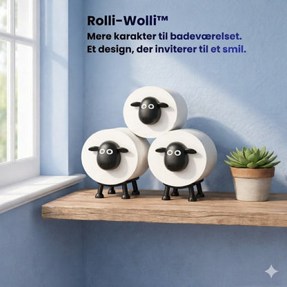 Rolli-Wolli™ - Dekorative toiletpapirholdere (Sæt med 3)