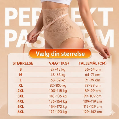 Formende shorts med høj talje