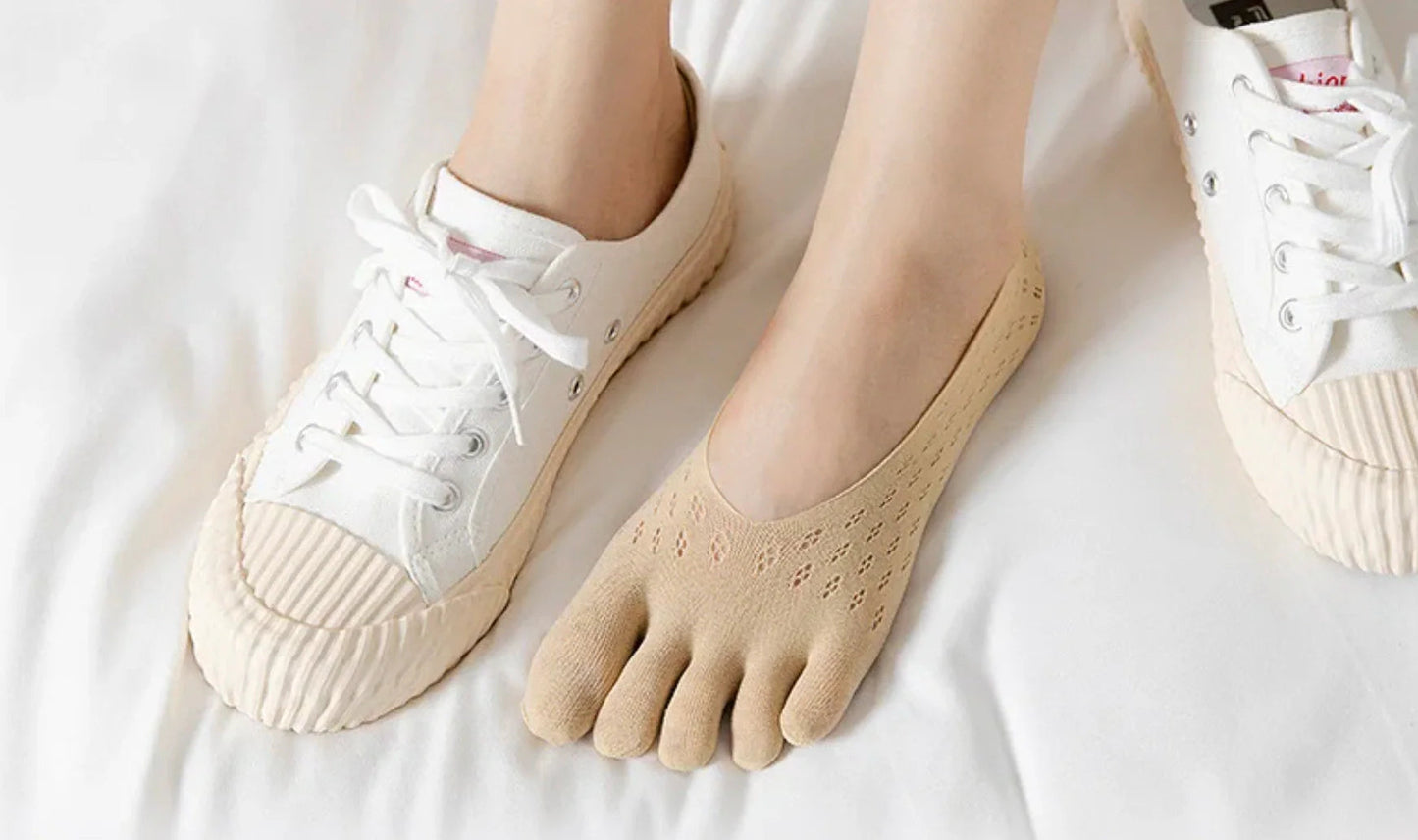 ComfyToe - Storpakke med usynlige sommersokker