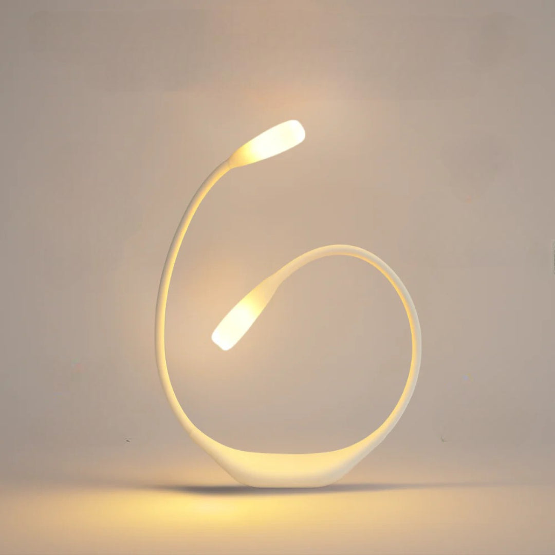 Genopladelig LED-nakkelampe til læsning og strikning (dæmpbar)