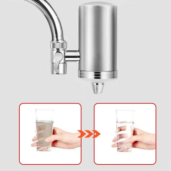 💧 Opgraderet Vandfilter til Vandhane | Rent Drikkevand Direkte fra Hanen