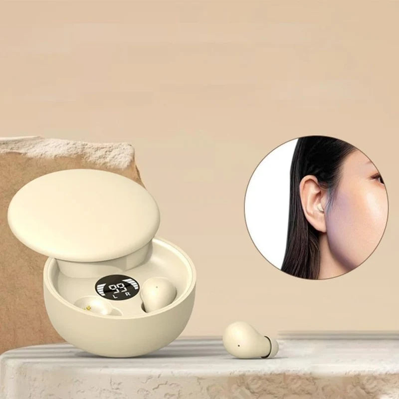 🔥🌙 Ultrakompakte Bluetooth Sovehøretelefoner | Perfekt til Sidesovere 😴✨