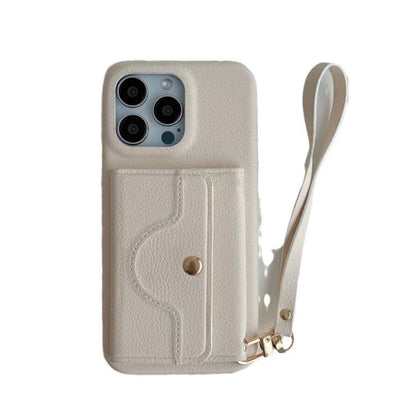 🔥📱 iPhone-cover til kvinder - med indbygget pung