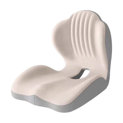 Ergonomisk siddehynde med rygstøtte i memory foam