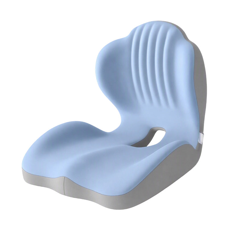 Ergonomisk siddehynde med rygstøtte i memory foam