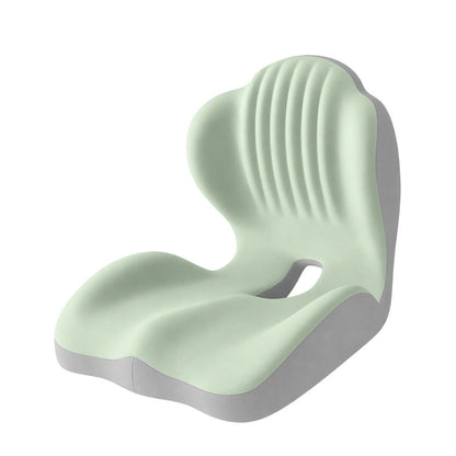 Ergonomisk siddehynde med rygstøtte i memory foam