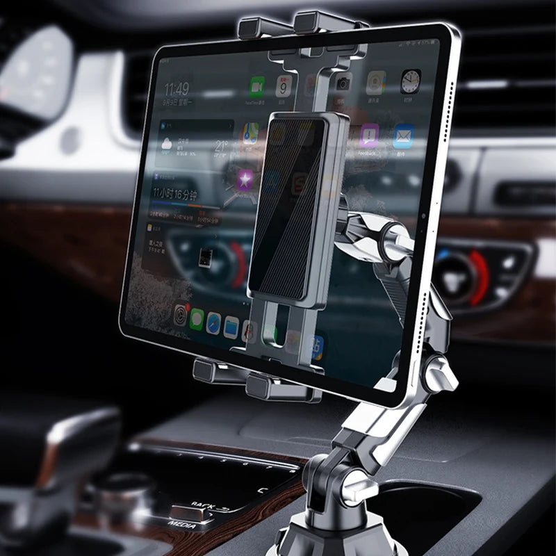 Bilholder til telefon og tablet med justerbar arm