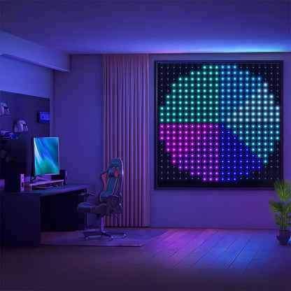 Smart LED-lysgardin – Eget lysdesign via app